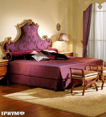 Итальянская мебель Colombo Mobili - Кровать арт.504 кол.Boccherini