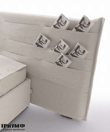 Итальянская мебель Orizzonti - кровать Tasca изголовье