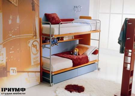 Итальянская мебель Di Liddo & Perego - Кровать двухярусная Double
