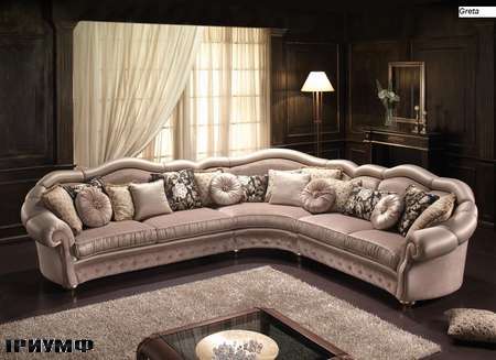 Итальянская мебель Goldconfort - диван угловой greta