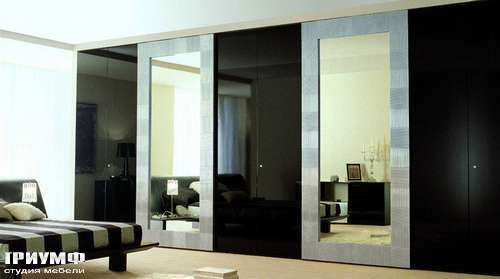 Итальянская мебель Besana - Шкаф с зеркальными дверьми