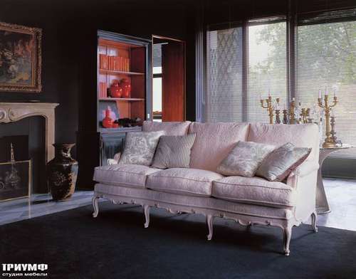 Итальянская мебель Salda - Диван  cod: 8506 / партал для камина Cod- 6935 