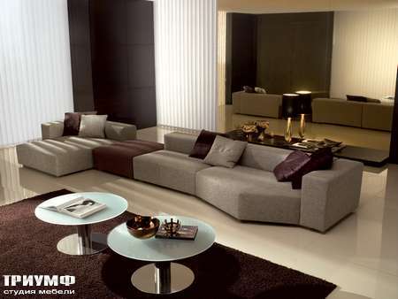 Итальянская мебель CTS Salotti - Диван модульный модерн, модель Libero