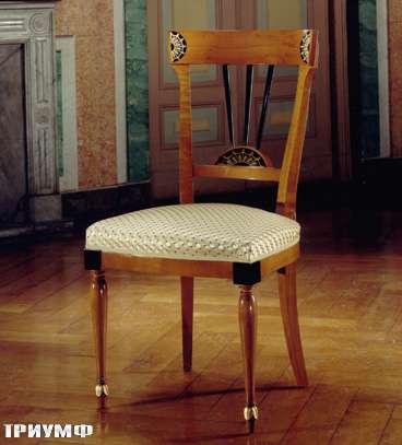 Итальянская мебель Colombo Mobili - Стул в имперском стиле арт. 111.S кол. Rossini