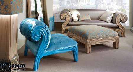 Итальянская мебель BM Style - Contemporary Living  диван, кресло, пуф