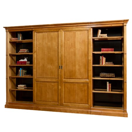 Американская мебель French Heritage - Bercy Sliding Door Bookcase