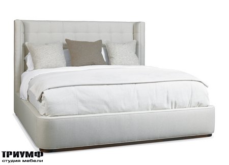 Американская мебель Hickory White - Dana King Upholstered Bed