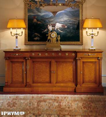 Итальянская мебель Colombo Mobili - Буфет в имперском стиле арт.318 кол. Corelli