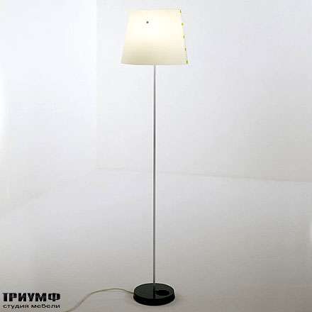Итальянская мебель Driade - Торшер с абажуром Twist&light