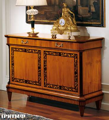 Итальянская мебель Colombo Mobili - Буфет в стиле Бидермайер арт.143 кол. Rossini