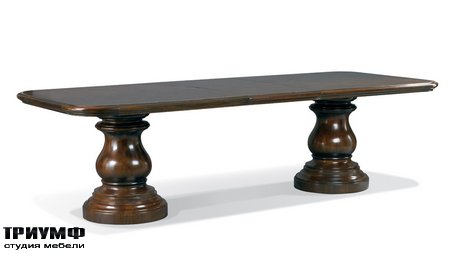 Американская мебель Hickory White - Antonia Pedestal Dining Table
