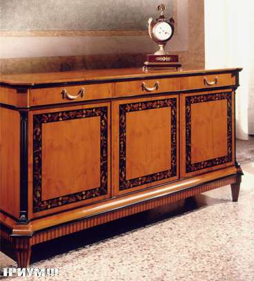 Итальянская мебель Colombo Mobili - Буфет в стиле Бидермайер арт.144 кол. Rossini