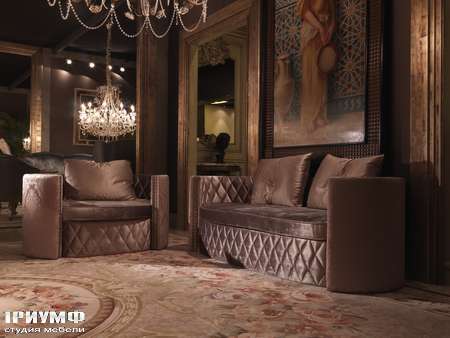 Итальянская мебель Jumbo Collection - Диван CARAVAGGIO 42  кресло CARAVAGGIO43 
