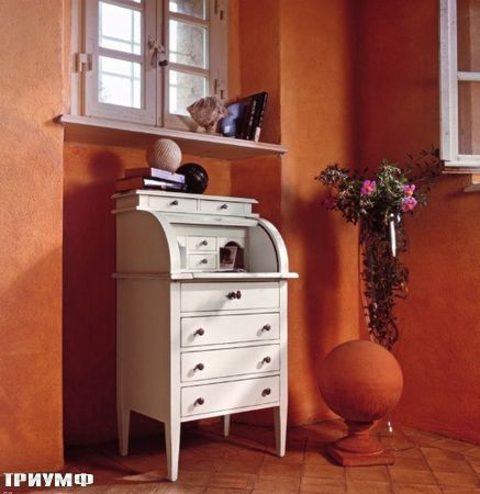 Итальянская мебель Tonin casa - секретер с дверцей-жалюзи