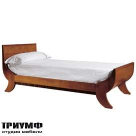Итальянская мебель Morelato - Деревянная кровать-ладья