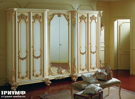 Итальянская мебель Silik - Шкаф в спальню 6 дверей Igea