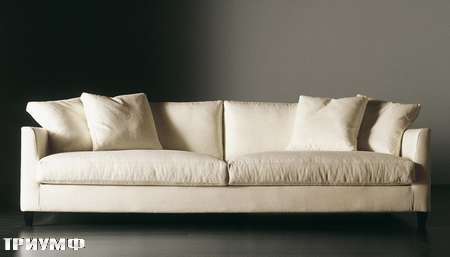 Итальянская мебель Meridiani - диван Bisset maxi new  в ткани