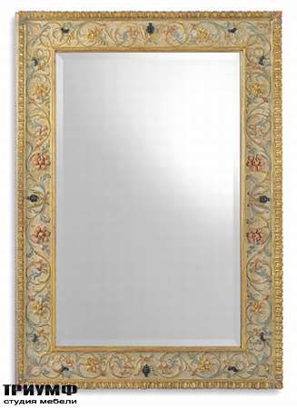 Итальянская мебель Chelini - Зеркало с персидским узором арт.597/P