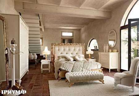 Итальянская мебель Volpi - кровать Angelica