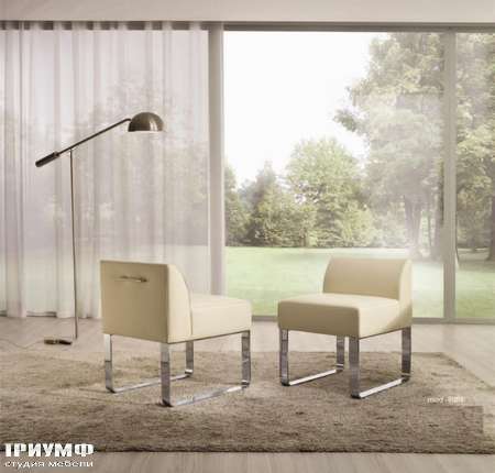 Итальянская мебель CTS Salotti - Кресло с низкой спинкой, модерн, Suite