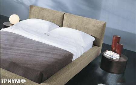 Итальянская мебель Presotto - кровать Axel в ткани