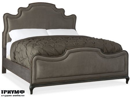Американская мебель Hooker firniture - Arabella King Upholstered Panel Bed