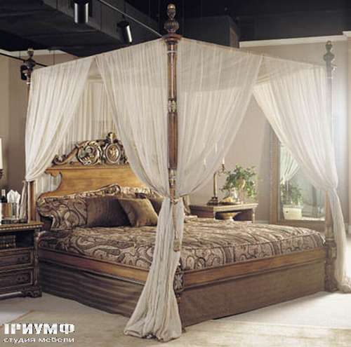Итальянская мебель Francesco Molon - Кровать с балдахином