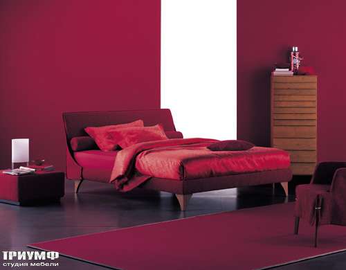 Итальянская мебель Flou - кровать meridiana cp brillante