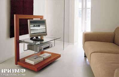 Итальянская мебель Longhi - тумба под TV 332 lcd