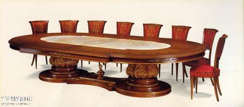 Итальянская мебель Citterio Fratelli - Стол овальный классический Versailles