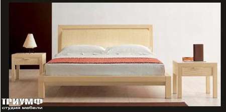 Итальянская мебель Rattan Wood - Коллекции Millennium кровать Master