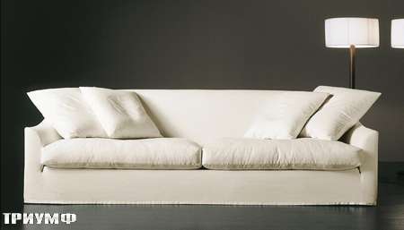 Итальянская мебель Meridiani - диван Lennon в ткани