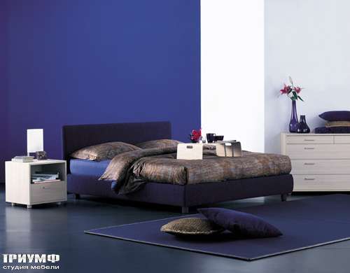 Итальянская мебель Flou - кровать notturno cp intrecci