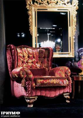 Итальянская мебель Zanaboni - Кресло Asia Bergere в ткани
