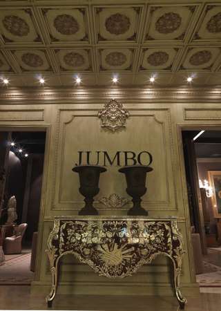 Итальянская мебель Jumbo Collection - Комод с инкрутацией перламутром коллекция Entrance