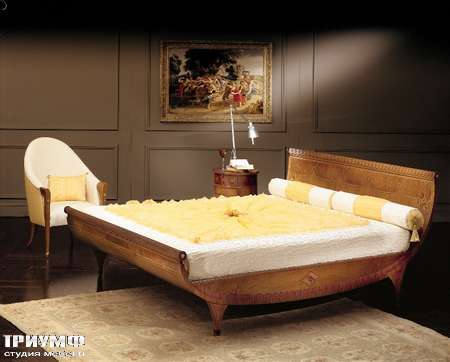 Итальянская мебель Carpanelli Spa - Кровать Aurora La Culla L374