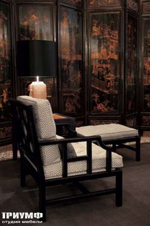 Итальянская мебель Chelini - Кресло с банкеткой