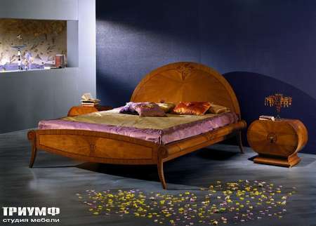 Итальянская мебель Carpanelli Spa - Кровать Bouquet LE04