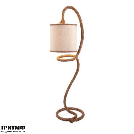 Американская мебель Imax - Binnacle Rope Floor Lamp