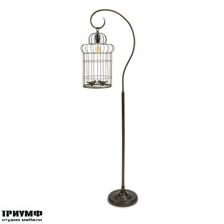 Американская мебель Imax - Carina Birdcage Floor Lamp