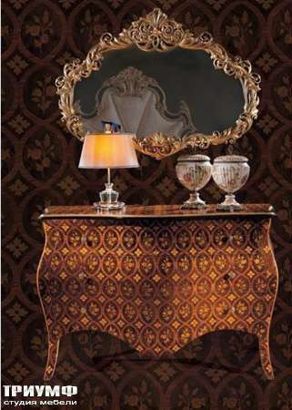 Итальянская мебель Ezio Bellotti - Комод,  зеркало