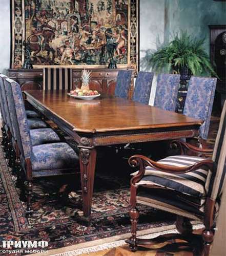 Итальянская мебель Francesco Molon - Стол обеденный с резьбой