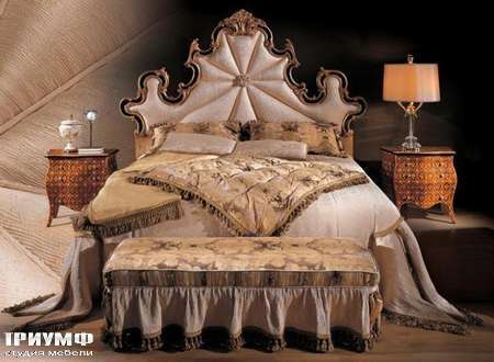 Итальянская мебель Ezio Bellotti - Кровать, тумбочки
