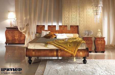 Итальянская мебель Carpanelli Spa - Кровать Regale LE06