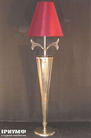 Освещение Eurolampart - Торшер из металла, в красной ткани, арт. 2395-01TO