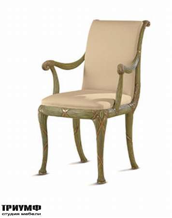 Итальянская мебель Chelini - Кресло  в ткани арт.149