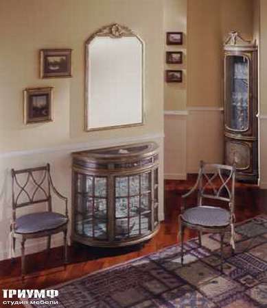 Итальянская мебель Ezio Bellotti - Комод со стеклянными дверками