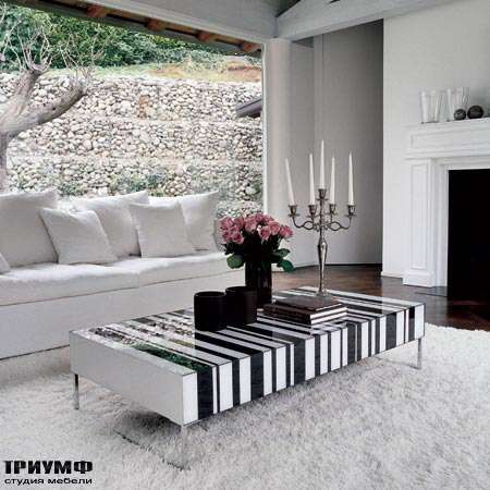 Итальянская мебель Porada - Журнальный столик Stripes