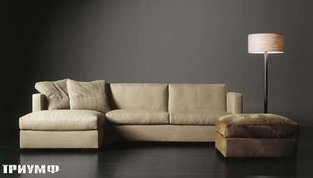 Итальянская мебель Meridiani - диван угловой Belmondo