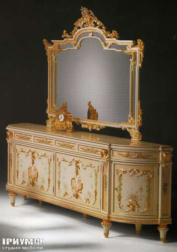 Итальянская мебель Citterio Fratelli - Прилавок классический с зеркалом